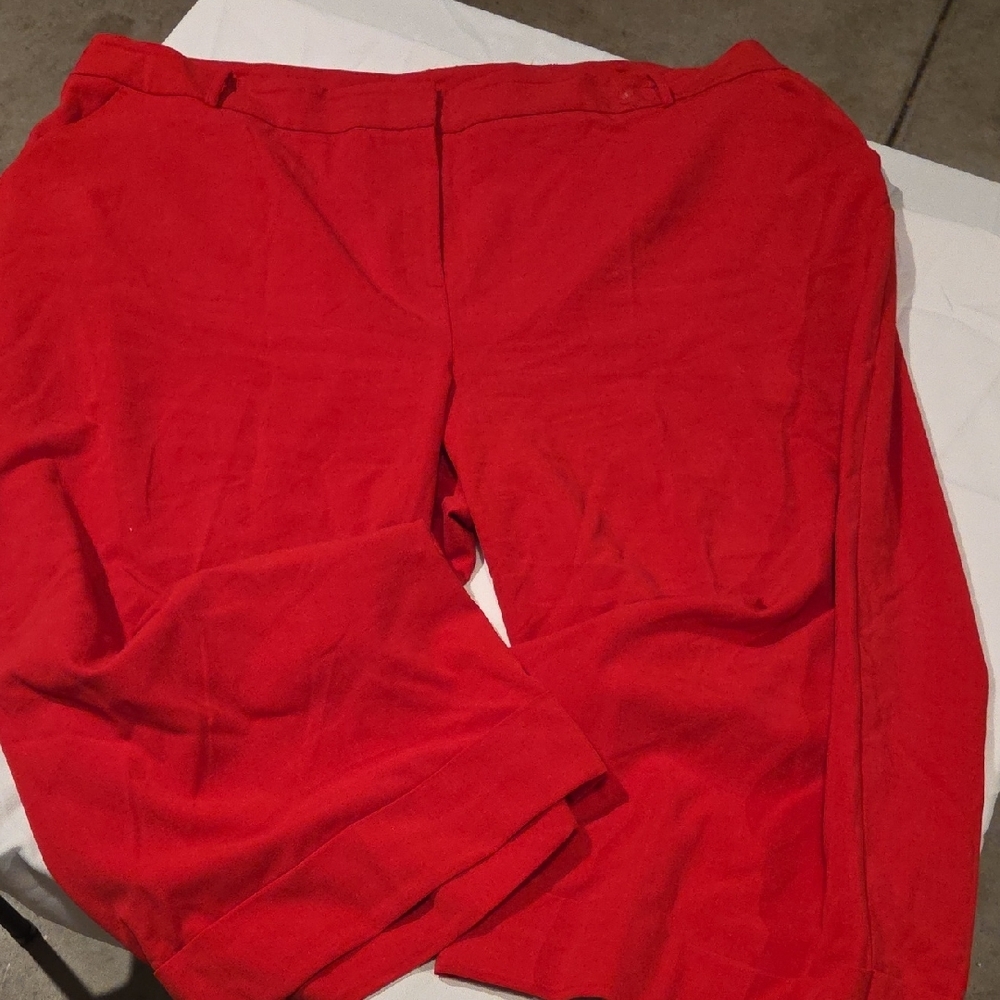 Lane Bryant Scarlet Trousers